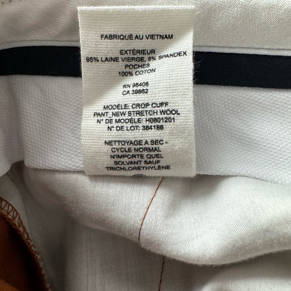 Theory Cropped Cuff Pants - Picture 6 of 6